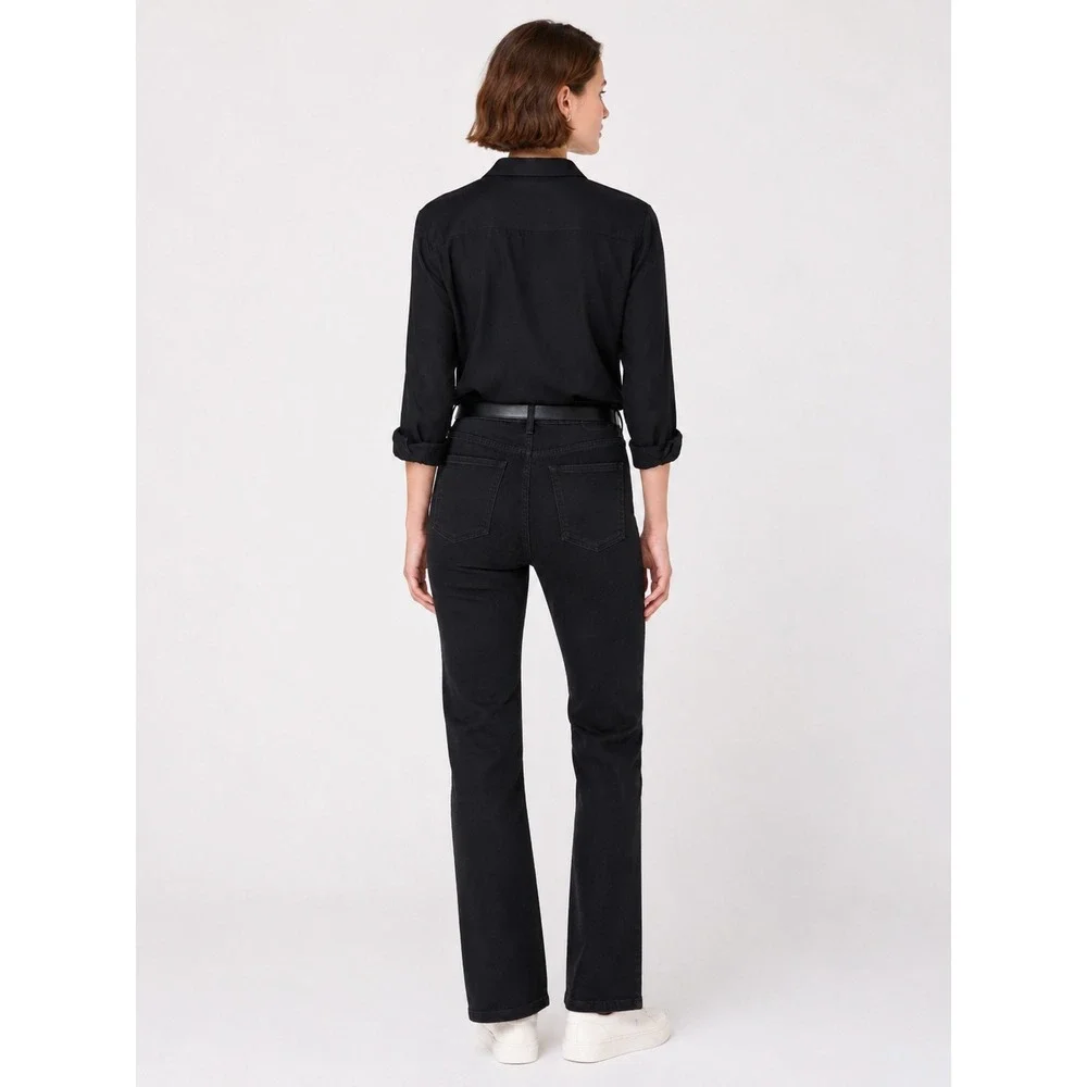 Pilcro Anthropologie Black Jeans Size 26 Straight Leg Denim